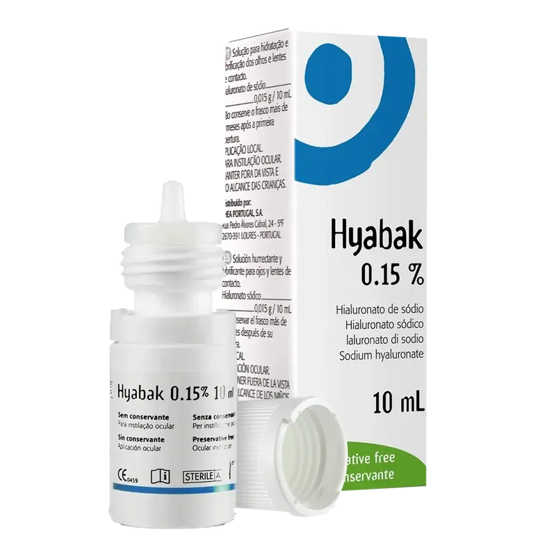 HYABAK solución hidratante lentes de contacto 10 ml
