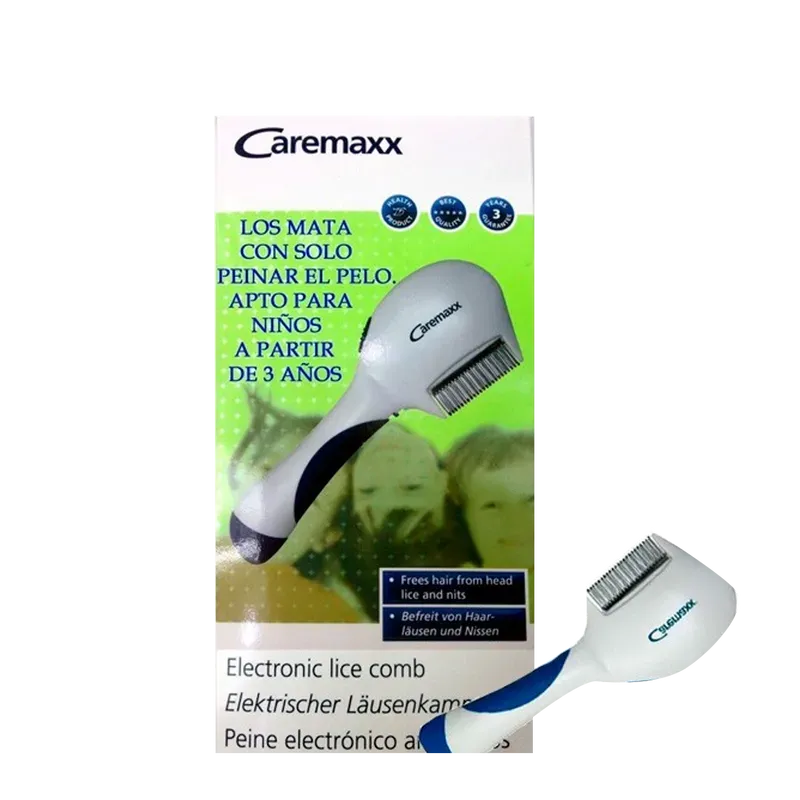 Caremaxx Peine Electronico Anti-piojos para adultos y niños